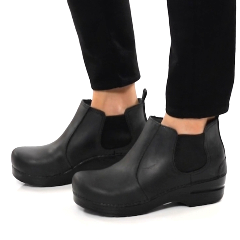 Dansko Frankie Chelsea Boot Size 39 / 8.5 Black